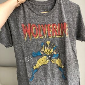 Small Marvel Wolverine Comic T-Shirt